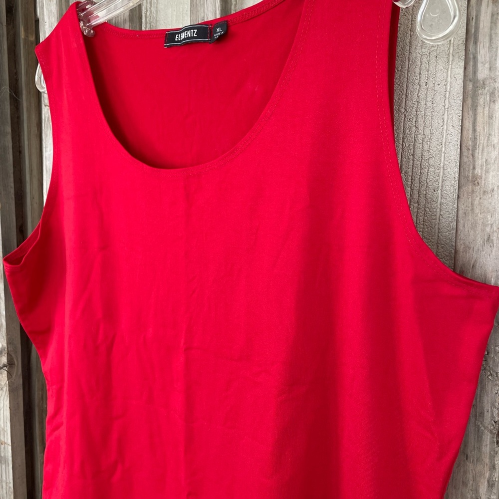 🔥 ELEMENTZ tank in red, size XL - Picture 3 of 3